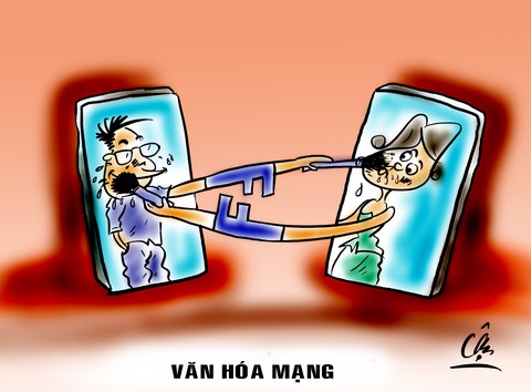 Ám ảnh với văn hóa ứng xử trên mạng qua tranh biếm họa Rồng Tre - Ảnh 10. Ám ảnh với văn hóa ứng xử trên mạng qua tranh biếm họa Rồng Tre - Ảnh 10.