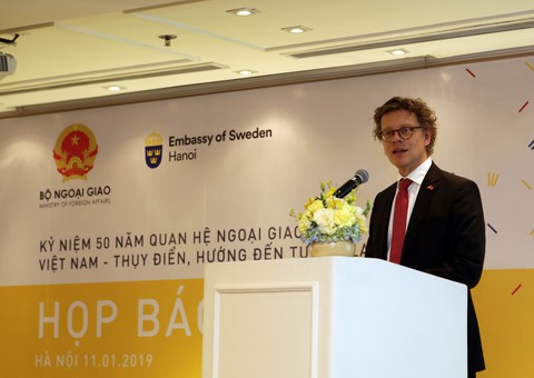 50 năm quan hệ Việt Nam - Thụy Điển: Yêu nhau vạn sự chẳng nề - Ảnh 1. 50 năm quan hệ Việt Nam - Thụy Điển: Yêu nhau vạn sự chẳng nề - Ảnh 1.