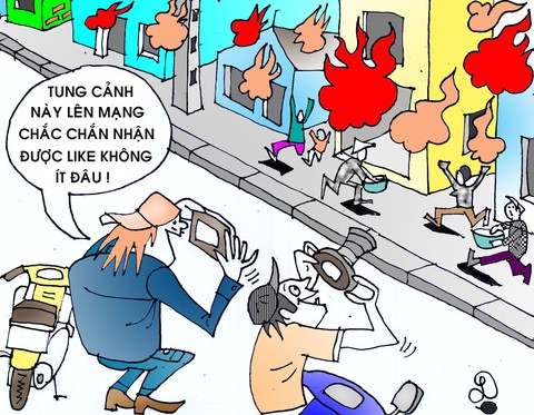 Ám ảnh với văn hóa ứng xử trên mạng qua tranh biếm họa Rồng Tre - Ảnh 12. Ám ảnh với văn hóa ứng xử trên mạng qua tranh biếm họa Rồng Tre - Ảnh 12.