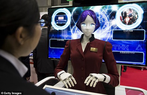 Nhật đưa robot đến ga điện ngầm làm hướng dẫn viên - Ảnh 2. Nhật đưa robot đến ga điện ngầm làm hướng dẫn viên - Ảnh 2.