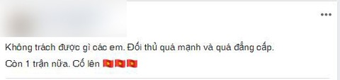 CĐV Việt Nam: Không ai trách móc các cầu thủ chúng ta - Ảnh 2. CĐV Việt Nam: Không ai trách móc các cầu thủ chúng ta - Ảnh 2.