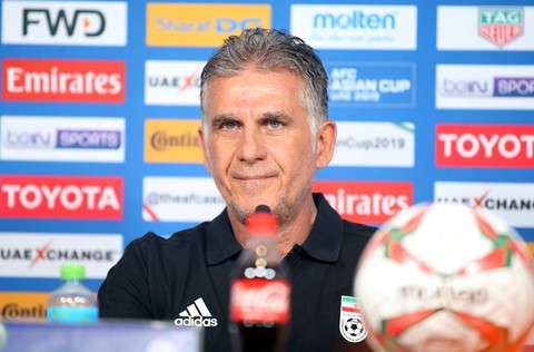 HLV Carlos Queiroz: Iran chỉ mới thi đấu 60 đến 70% khả năng - Ảnh 1. HLV Carlos Queiroz: Iran chỉ mới thi đấu 60 đến 70% khả năng - Ảnh 1.