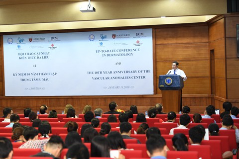 Điều trị triệt để, nâng cao chất lượng cuộc sống cho trẻ mắc u máu - Ảnh 1. Điều trị triệt để, nâng cao chất lượng cuộc sống cho trẻ mắc u máu - Ảnh 1.