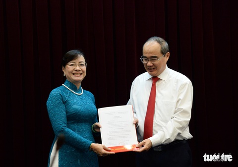 Bà Nguyễn Thị Quyết Tâm nghỉ hưu: ‘Tôi đã chuẩn bị mấy năm nay rồi’ - Ảnh 1. Bà Nguyễn Thị Quyết Tâm nghỉ hưu: ‘Tôi đã chuẩn bị mấy năm nay rồi’ - Ảnh 1.