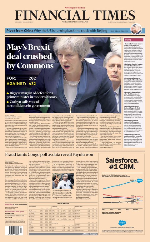 Báo Anh chỉ trích bà May sau thảm họa dự thảo Brexit - Ảnh 3. Báo Anh chỉ trích bà May sau thảm họa dự thảo Brexit - Ảnh 3.
