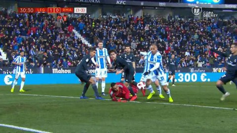 Thua Leganes, Real Madrid vẫn đi tiếp ở Cúp nhà vua - Ảnh 2. Thua Leganes, Real Madrid vẫn đi tiếp ở Cúp nhà vua - Ảnh 2.