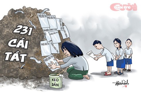Cô giáo bị tố buộc học sinh tự tát 50 cái, công an vào cuộc - Ảnh 1. Cô giáo bị tố buộc học sinh tự tát 50 cái, công an vào cuộc - Ảnh 1.