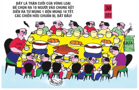 Ngày Tết lo... an ninh đường ruột - Ảnh 1. Ngày Tết lo... an ninh đường ruột - Ảnh 1.