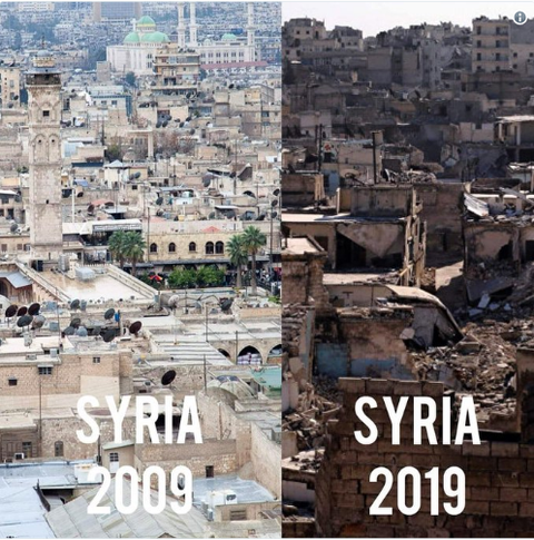#10YearChallenge: Chiến tranh tàn phá Trung Đông ra sao 10 năm qua? - Ảnh 5. #10YearChallenge: Chiến tranh tàn phá Trung Đông ra sao 10 năm qua? - Ảnh 5.