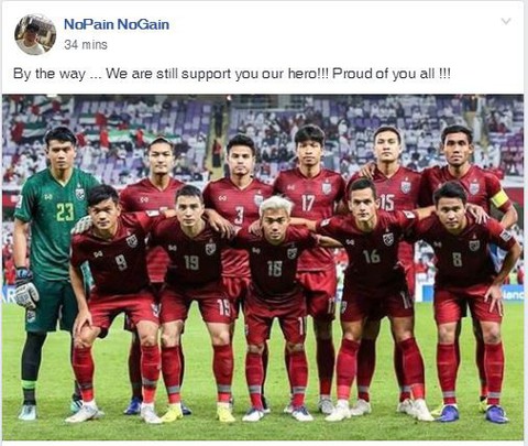 CĐV châu Á chúc mừng Việt Nam, tiếc cho Thái Lan - Ảnh 6. CĐV châu Á chúc mừng Việt Nam, tiếc cho Thái Lan - Ảnh 6.
