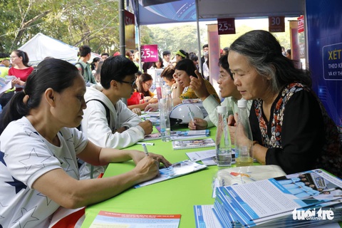 Học sinh hào hứng trải nghiệm tại ngày hội tư vấn tuyển sinh - Ảnh 11. Học sinh hào hứng trải nghiệm tại ngày hội tư vấn tuyển sinh - Ảnh 11.