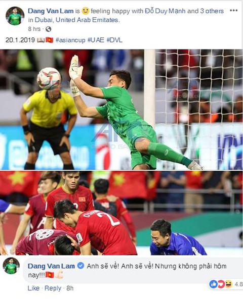 Cầu thủ Việt Nam trải lòng trên Facebook sau chiến thắng trước Jordan - Ảnh 4. Cầu thủ Việt Nam trải lòng trên Facebook sau chiến thắng trước Jordan - Ảnh 4.