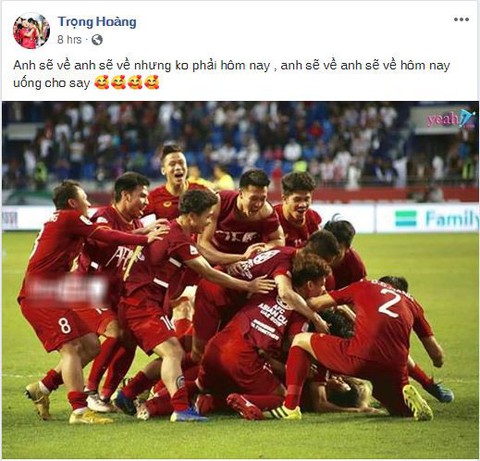 Cầu thủ Việt Nam trải lòng trên Facebook sau chiến thắng trước Jordan - Ảnh 2. Cầu thủ Việt Nam trải lòng trên Facebook sau chiến thắng trước Jordan - Ảnh 2.