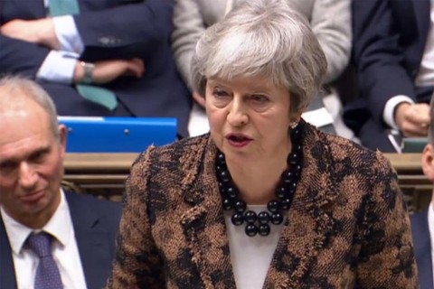 Bà May công bố kế hoạch Brexit B tại Hạ viện Anh - Ảnh 1. Bà May công bố kế hoạch Brexit B tại Hạ viện Anh - Ảnh 1.