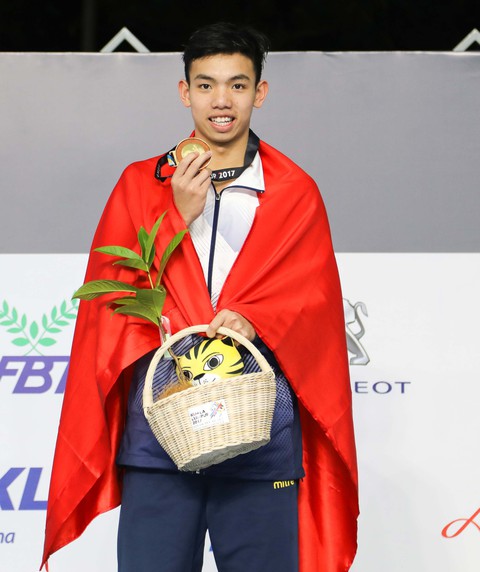 Kình ngư Nguyễn Huy Hoàng không thể tham dự cự ly 800m tự do tại SEA Games 2019 - Ảnh 1. Kình ngư Nguyễn Huy Hoàng không thể tham dự cự ly 800m tự do tại SEA Games 2019 - Ảnh 1.