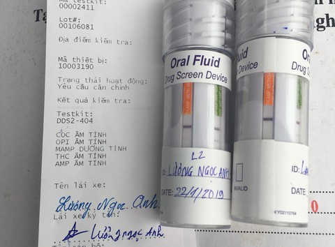 Phát hiện một tài xế xe đầu kéo dương tính với ma túy - Ảnh 1. Phát hiện một tài xế xe đầu kéo dương tính với ma túy - Ảnh 1.