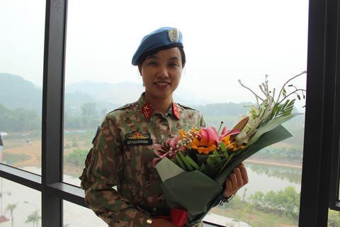 Sĩ quan VN đi gìn giữ hòa bình, luôn nhớ sau lưng mình là Tổ quốc - Ảnh 2. Sĩ quan VN đi gìn giữ hòa bình, luôn nhớ sau lưng mình là Tổ quốc - Ảnh 2.