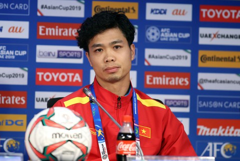 Tiền đạo Công Phượng: Chúng tôi sẽ cố gắng đánh bại Nhật Bản - Ảnh 1. Tiền đạo Công Phượng: Chúng tôi sẽ cố gắng đánh bại Nhật Bản - Ảnh 1.