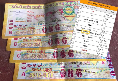 Mua vé số chỉ có... 3 số, khách hàng phải làm sao? - Ảnh 1. Mua vé số chỉ có... 3 số, khách hàng phải làm sao? - Ảnh 1.
