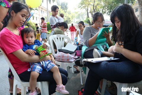 Mang Xuân yêu thương đến với bệnh nhi ung thư - Ảnh 7. Mang Xuân yêu thương đến với bệnh nhi ung thư - Ảnh 7.