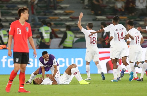 Địa chấn Asian Cup: Hàn Quốc bị loại khỏi bán kết - Ảnh 1. Địa chấn Asian Cup: Hàn Quốc bị loại khỏi bán kết - Ảnh 1.