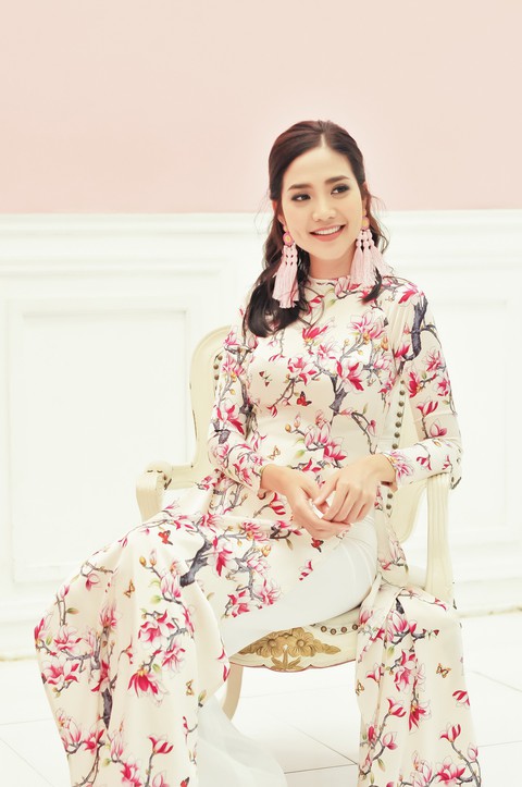 Du xuân cùng áo dài từ lụa Vanya - Ấn Độ - Ảnh 2. Du xuân cùng áo dài từ lụa Vanya - Ấn Độ - Ảnh 2.