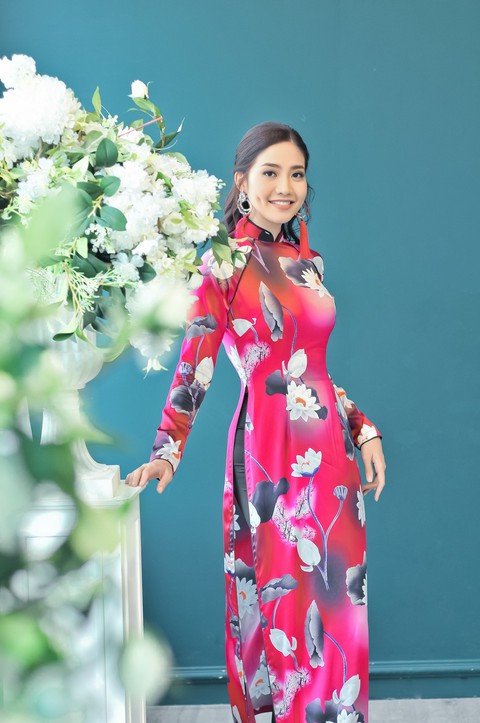 Du xuân cùng áo dài từ lụa Vanya - Ấn Độ - Ảnh 3. Du xuân cùng áo dài từ lụa Vanya - Ấn Độ - Ảnh 3.