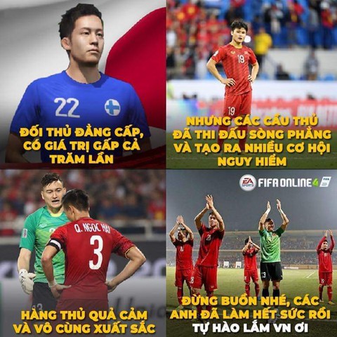 Ảnh chế tuyển Việt Nam máu lửa hot trên mạng xã hội - Ảnh 4. Ảnh chế tuyển Việt Nam máu lửa hot trên mạng xã hội - Ảnh 4.