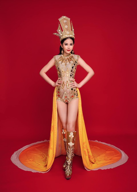 Lê Âu Ngân Anh một bước tới ngôi á hậu Liên lục địa? - Ảnh 4. Lê Âu Ngân Anh một bước tới ngôi á hậu Liên lục địa? - Ảnh 4.
