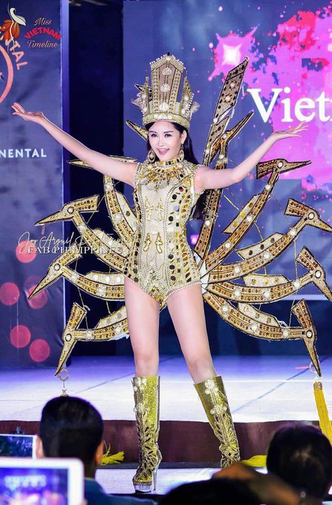 Lê Âu Ngân Anh một bước tới ngôi á hậu Liên lục địa? - Ảnh 3. Lê Âu Ngân Anh một bước tới ngôi á hậu Liên lục địa? - Ảnh 3.