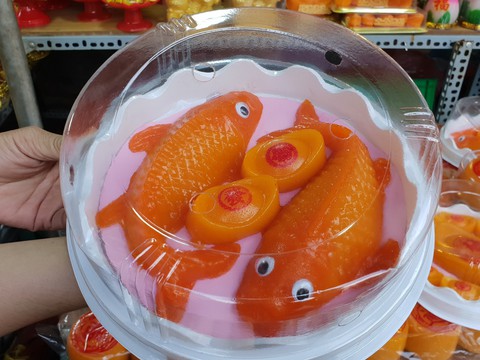 Bánh cá chép, cá Koi để tiễn ông Công ông Táo - Ảnh 2. Bánh cá chép, cá Koi để tiễn ông Công ông Táo - Ảnh 2.
