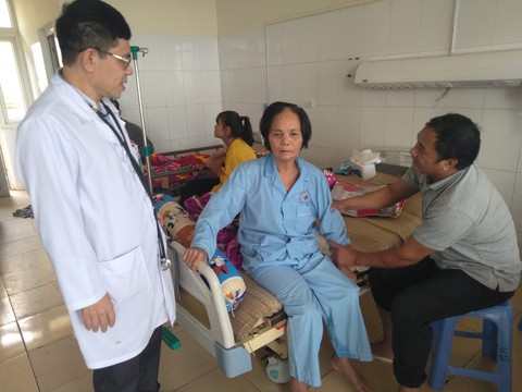 Cứu sống bệnh nhân phình mạch máu não - Ảnh 1. Cứu sống bệnh nhân phình mạch máu não - Ảnh 1.