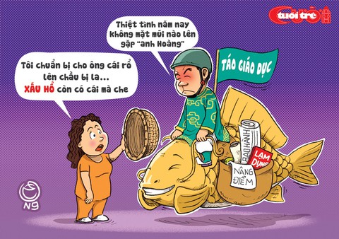 Biếm họa Táo Quân 2019 - Ảnh 9. Biếm họa Táo Quân 2019 - Ảnh 9.