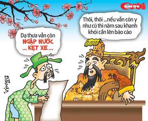 Biếm họa Táo Quân 2019 - Ảnh 2. Biếm họa Táo Quân 2019 - Ảnh 2.