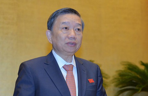 Bộ trưởng Tô Lâm được thăng quân hàm Đại tướng Công an - Ảnh 1. Bộ trưởng Tô Lâm được thăng quân hàm Đại tướng Công an - Ảnh 1.