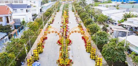 Điểm chơi xuân mới ở đường hoa Hiệp Phước - Ảnh 11. Điểm chơi xuân mới ở đường hoa Hiệp Phước - Ảnh 11.
