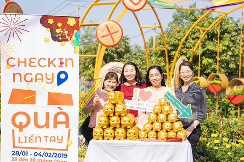Điểm chơi xuân mới ở đường hoa Hiệp Phước - Ảnh 2. Điểm chơi xuân mới ở đường hoa Hiệp Phước - Ảnh 2.