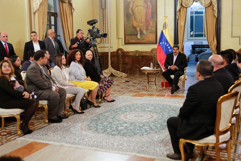 Tổng thống Venezuela Maduro đề nghị đối thoại với ông Trump - Ảnh 1. Tổng thống Venezuela Maduro đề nghị đối thoại với ông Trump - Ảnh 1.