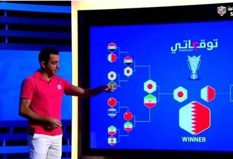Xavi trở thành thánh dự đoán ở Asian Cup 2019 - Ảnh 1. Xavi trở thành thánh dự đoán ở Asian Cup 2019 - Ảnh 1.