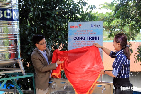 Tuổi Trẻ đến với buôn làng, khơi dòng nước ngọt từ kẽ đá - Ảnh 2. Tuổi Trẻ đến với buôn làng, khơi dòng nước ngọt từ kẽ đá - Ảnh 2.