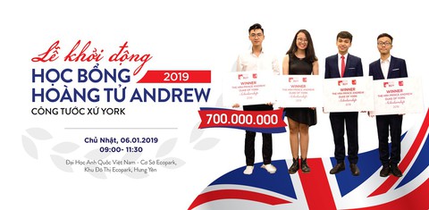 Khởi động chương trình học bổng Hoàng tử Andrew 2019 trị giá 700 triệu đồng - Ảnh 2. Khởi động chương trình học bổng Hoàng tử Andrew 2019 trị giá 700 triệu đồng - Ảnh 2.