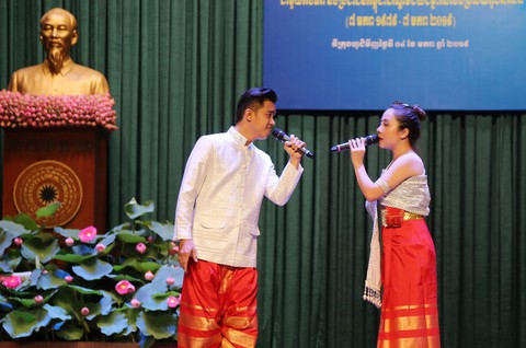 TP.HCM: Kỷ niệm 40 năm Ngày chiến thắng chiến tranh bảo vệ biên giới Tây Nam - Ảnh 1. TP.HCM: Kỷ niệm 40 năm Ngày chiến thắng chiến tranh bảo vệ biên giới Tây Nam - Ảnh 1.