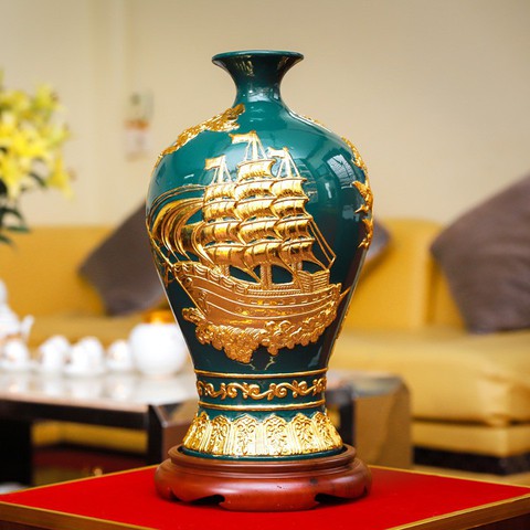 Gốm sứ đón Tết Kỷ Hợi, đẹp lung linh trên kênh online - Ảnh 3. Gốm sứ đón Tết Kỷ Hợi, đẹp lung linh trên kênh online - Ảnh 3.