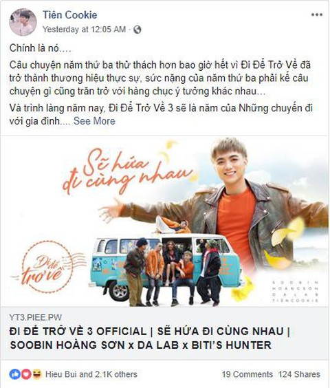 Đi Để Trở Về 3 vừa ra mắt đã xô đổ kỷ lục mùa cũ - Ảnh 3. Đi Để Trở Về 3 vừa ra mắt đã xô đổ kỷ lục mùa cũ - Ảnh 3.