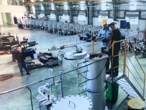Xử lý rác hữu cơ tạo ra điện gọn nhẹ kiểu Nhật - Ảnh 2. Xử lý rác hữu cơ tạo ra điện gọn nhẹ kiểu Nhật - Ảnh 2.