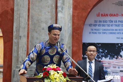 Phục hồi điện Phụng Tiên trong Đại nội Huế theo cách thời xưa - Ảnh 2. Phục hồi điện Phụng Tiên trong Đại nội Huế theo cách thời xưa - Ảnh 2.
