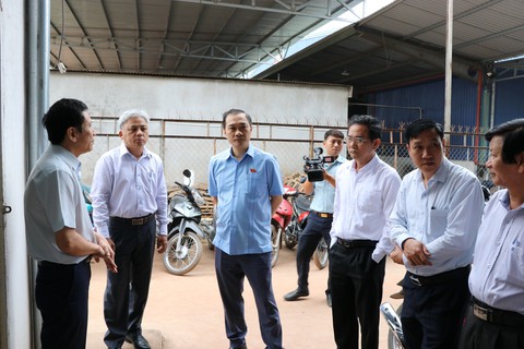 Doanh nghiệp “xin” giữ công trình trái phép ở Cụm công nghiệp Phước Tân - Ảnh 1. Doanh nghiệp “xin” giữ công trình trái phép ở Cụm công nghiệp Phước Tân - Ảnh 1.