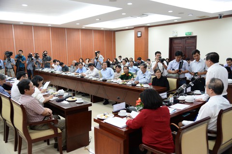 Bí thư Nguyễn Thiện Nhân: Tiếc là chưa phát huy hết nguồn lực TP.HCM - Ảnh 3. Bí thư Nguyễn Thiện Nhân: Tiếc là chưa phát huy hết nguồn lực TP.HCM - Ảnh 3.