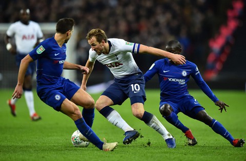 Lượt đi bán kết Cúp liên đoàn: Tottenham thắng tối thiểu Chelsea - Ảnh 1. Lượt đi bán kết Cúp liên đoàn: Tottenham thắng tối thiểu Chelsea - Ảnh 1.