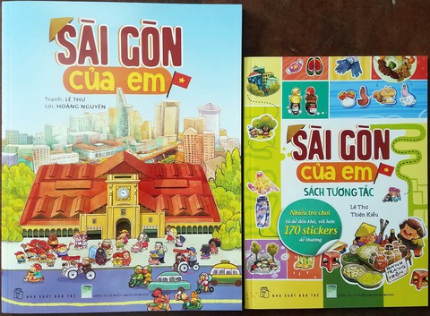 Sóc và bồ câu cùng độc giả nhí khám phá Sài Gòn của em - Ảnh 1. Sóc và bồ câu cùng độc giả nhí khám phá Sài Gòn của em - Ảnh 1.